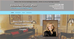 Desktop Screenshot of drdeborahgrody.net